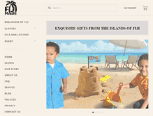 Tablet Screenshot of fijimadelive.com